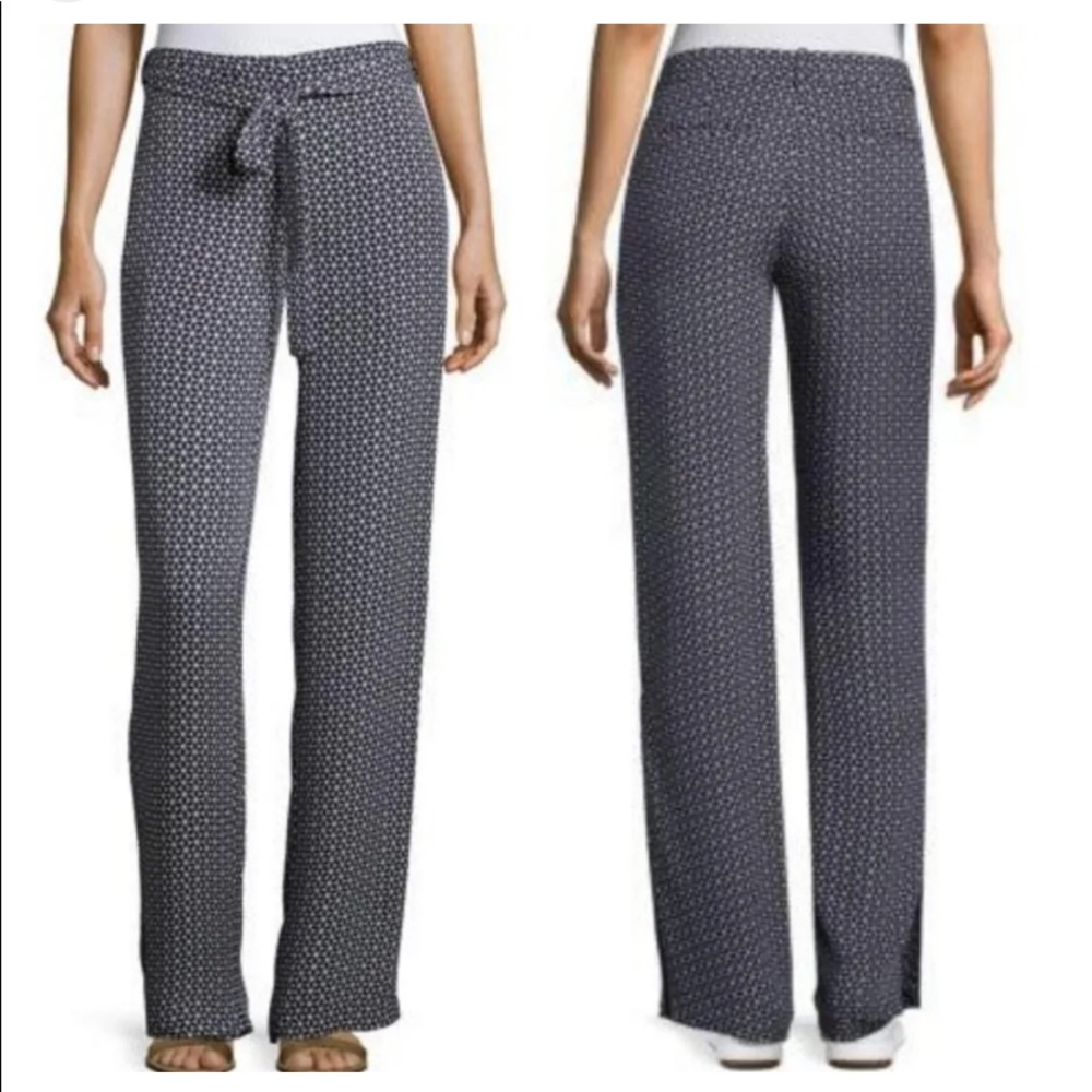 NWT Theory Brildq Geometric Printed Pants